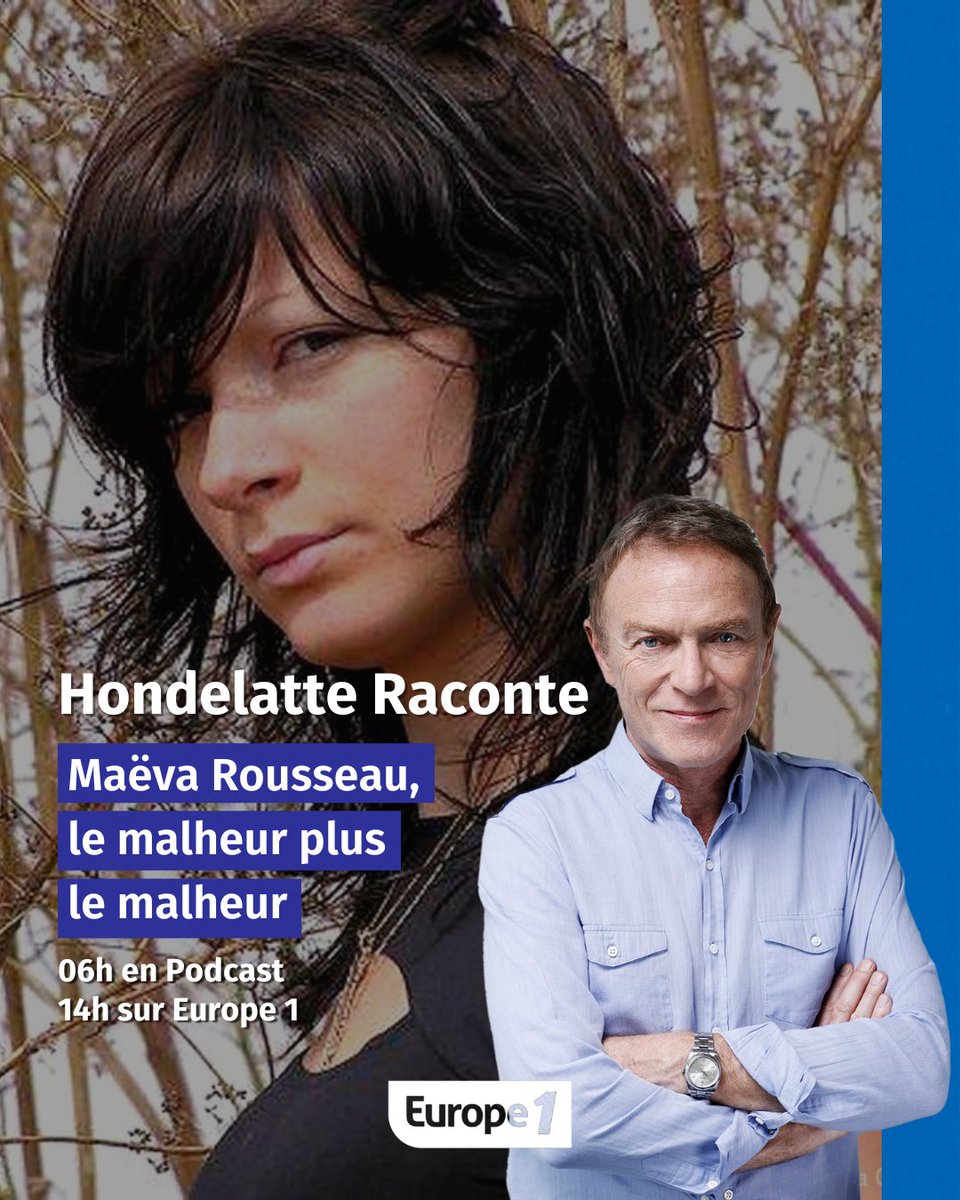 👉 Maëva Rousseau, le malheur plus le malheur 📍6h en #podcast 📍14h sur @europe1 2012 à Chérence dans le Val-d’Oise, Maëva Rousseau est retrouvée morte près de son bébé vivant... Invitée : Me Caty Richard, avocate de la partie civile. @hondelatte #hondelatteraconte