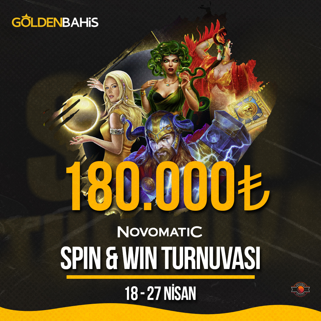 Kazanmanın en eğlenceli yolu🥳   

GOLDENBAHİS Güncel Adres🔗t2m.io/GLTW

Günlük 5 Milyon₺ çekim imkanı🥳

#novomatic #gaming #tournament #casino #slot #goldenbahis #spinandwin