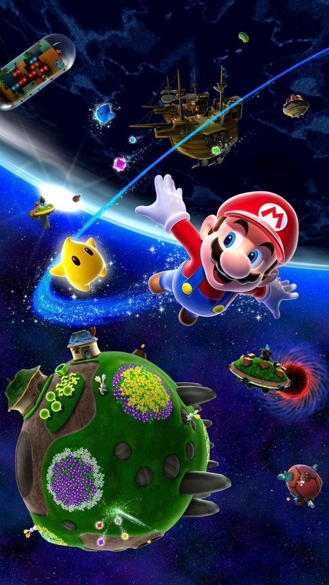 Super Mario Galaxy e a sua estética: a thread