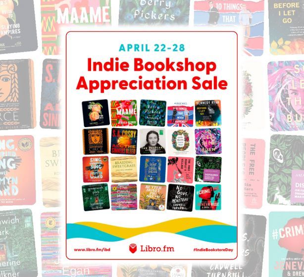 BookNoFurther's tweet photo. https://t.co/WGhPyDbtcx audiobooks celebrates #indiebookstoreday all week with a sale, freebies and a chance to win an earful (?) with the #GoldenTicket. #librofm https://t.co/LZj48Ss3VO Yes! listening counts as reading! https://t.co/m7PmRWBnxo