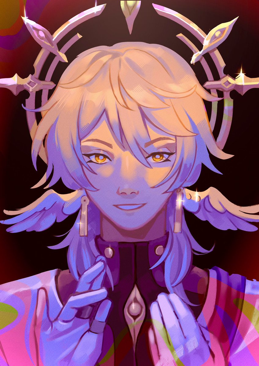 「blessed by the harmony #honkaistarail #h」|fram🌼 | kaveh jail timeのイラスト