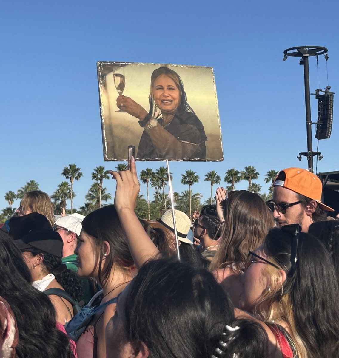 Reneé Rapp crowd never disappoints #Coachella