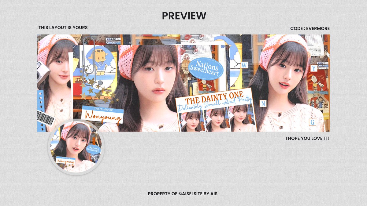 Pocketing such a pretty layout from <a href="/aiselsite/">Ais.</a> 🤍. Thank you so much for this, cantik! I really like the detail 🥺🩷