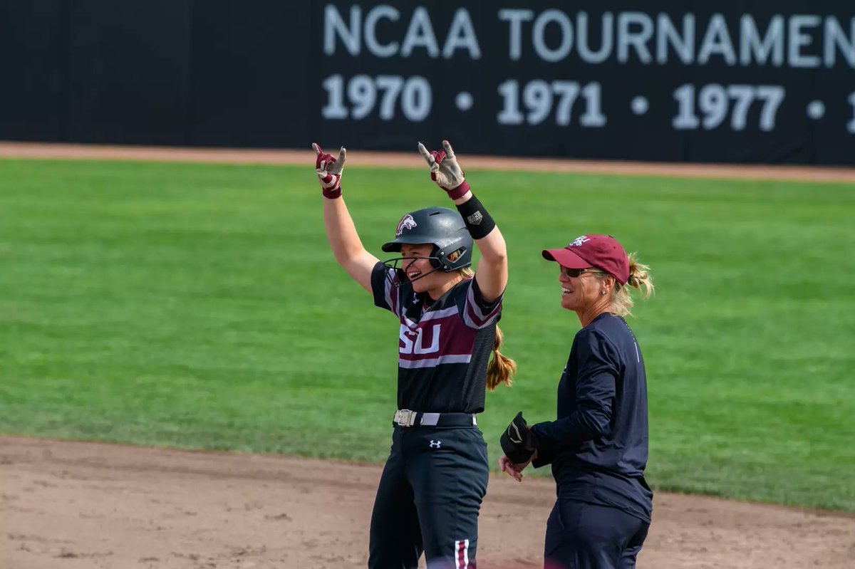 After sweep of Belmont, @SIU_Softball's RPI is up in the top 50 as of tonight at 49, moving up 18 spots over the last week. Final home game this week with Missouri State and then they will be on the road for the rest of the season.