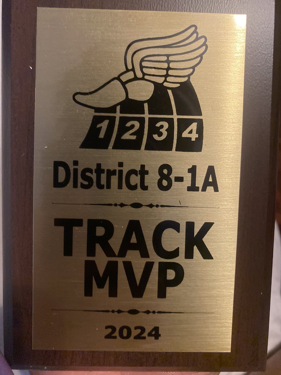 TheoDunnJr's tweet photo. 2024 District 8-1A Track MVP. Next stop Regionals! @KrisPeters06 @4thQtMentality @RecruitLouisian https://t.co/RNiq2B3HDk