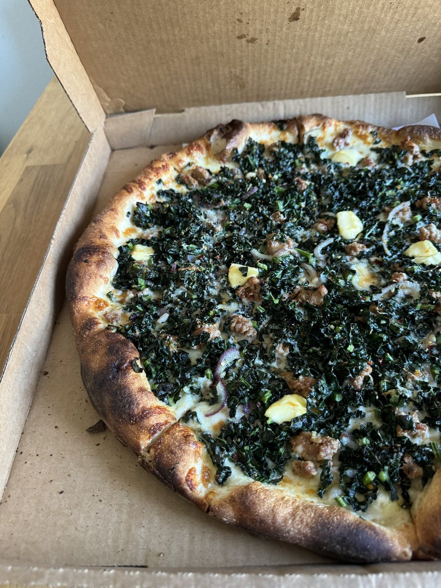 in California all of the pizza has kale on it. I have to assume this is because of DEI