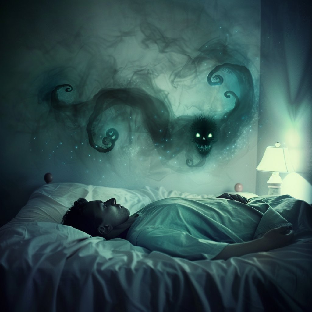 Next time you have sleep paralysis, just think about leaving your body (as your astral self) - and it should happen immediately. So rather than being stuck in your body trying to wake it up, you can float around n stuff. #LifeProTip #sleepparalysis #astralprojection #oobe