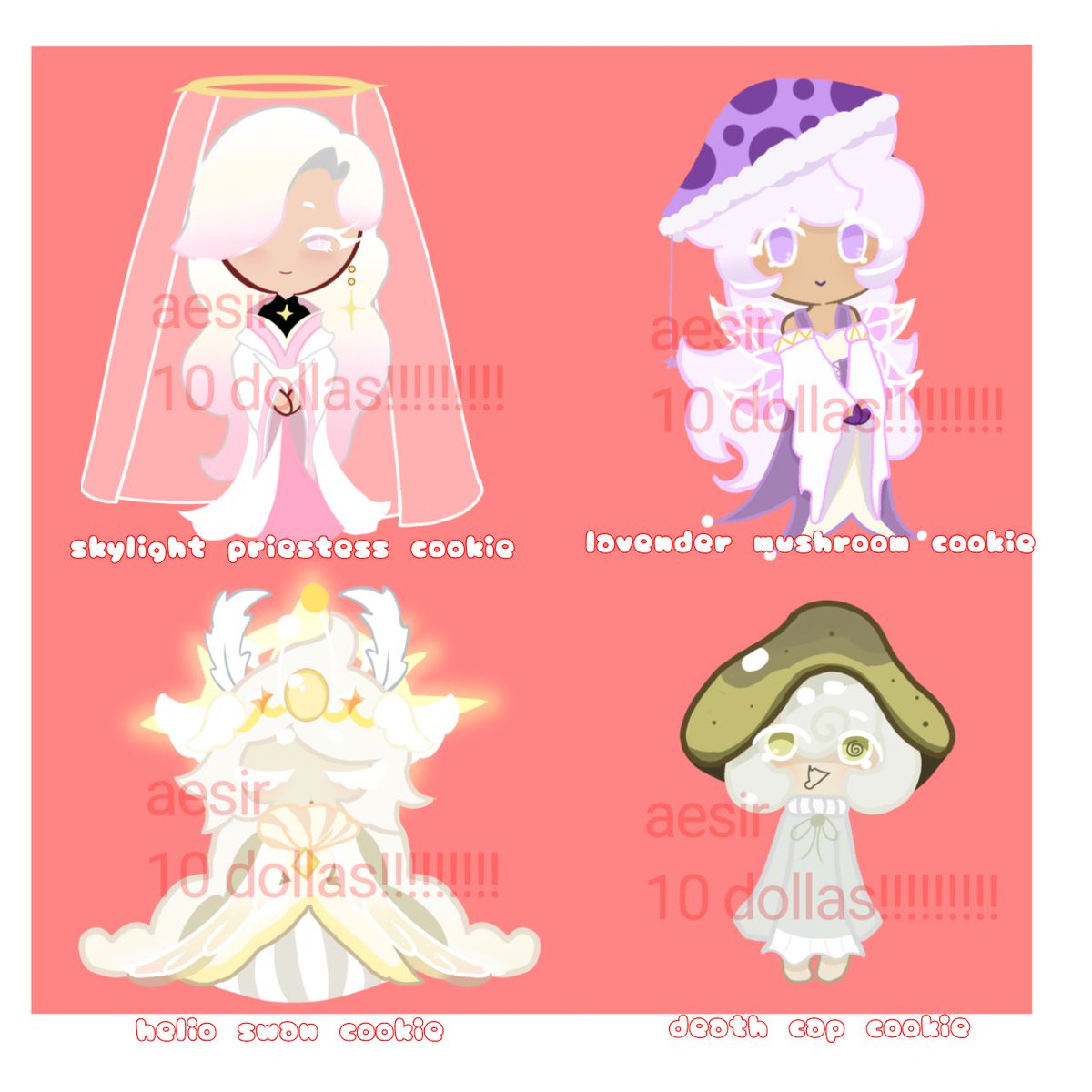 eunoiafan456's tweet image. cookie run oc adopts⁉️⁉️⁉️ (first time trying this so uh be aware of that)

For details regarding purchase, contact aesi_r on discord

#cookierun #ocadopts #crtwt