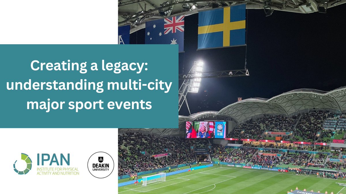 Few major sport events captured global audiences like the 2023 FIFA Women’s World Cup. IPAN's Dr Jordan Bakhsh is exploring what we can learn from this event to help organise future mega-events. Read more: bit.ly/3TSujJV @deakinresearch