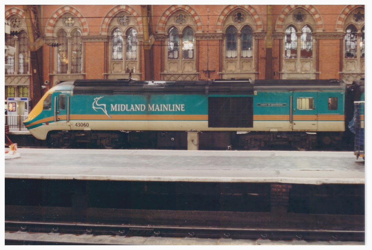 43060 at St Pancras at 16.40 on 12th June 1999. @networkrail #DailyPick #Archive @EastMidRailway