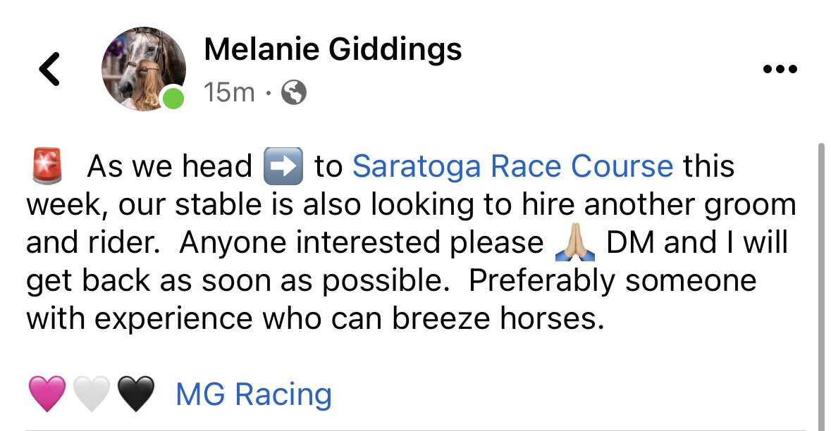 We’re hiring in Saratoga!! 🎪 
Come join the MG Fam 🩷🖤🤍