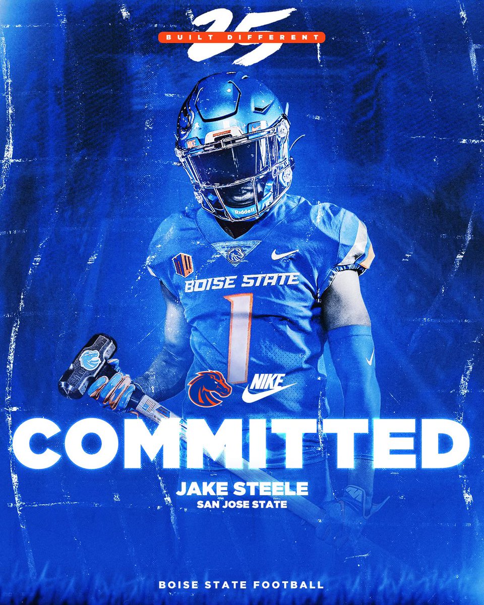 After much consideration and prayer, I have decided to commit to Boise State University. All glory to the Lord. @Coach_TKeane @Coach_SD @BroncoSportsFB