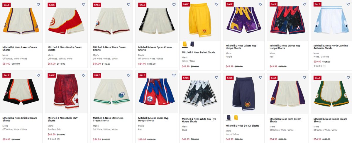 Ad: Select Mitchell & Ness Shorts As Low As $40 w/code: 20SAVE Shop: howl.me/cl5UYXiPifY