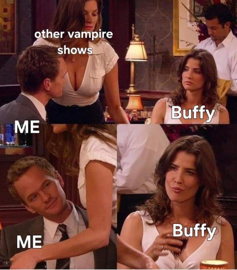 Buffy is the GOAT! #horror #horrorpodcast #horrornerd #horrorcommunity #horrormovies