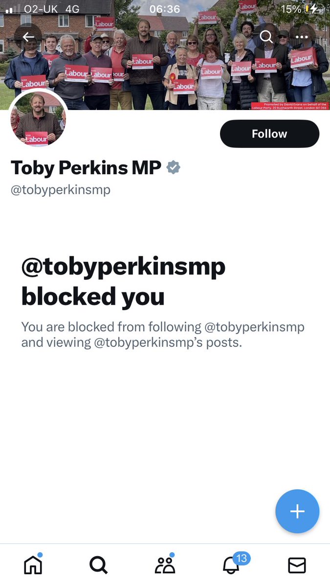 Toby Perkins has blocked me but please don’t stop letting the public know that he is a member of Labour Friends of Israel because he most certainly won’t. #DontVoteLabour #LabourFriendsOfGenocide #IsraelEthnicCleansingGaza #BoycottLabour @tobyperkinsmp