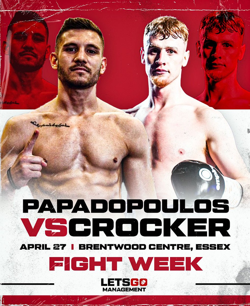 FIGHT WEEK!! Ursu will headline this Saturday @_toptierboxing and look to defend his Commonwealth Silver Title against Razaq at the Brentwood Centre, Essex Also on this card @steliosboxing wil be in a cracking contest against undefeated Ben Crocker live @skytv 186 @AYOZATTV 📺