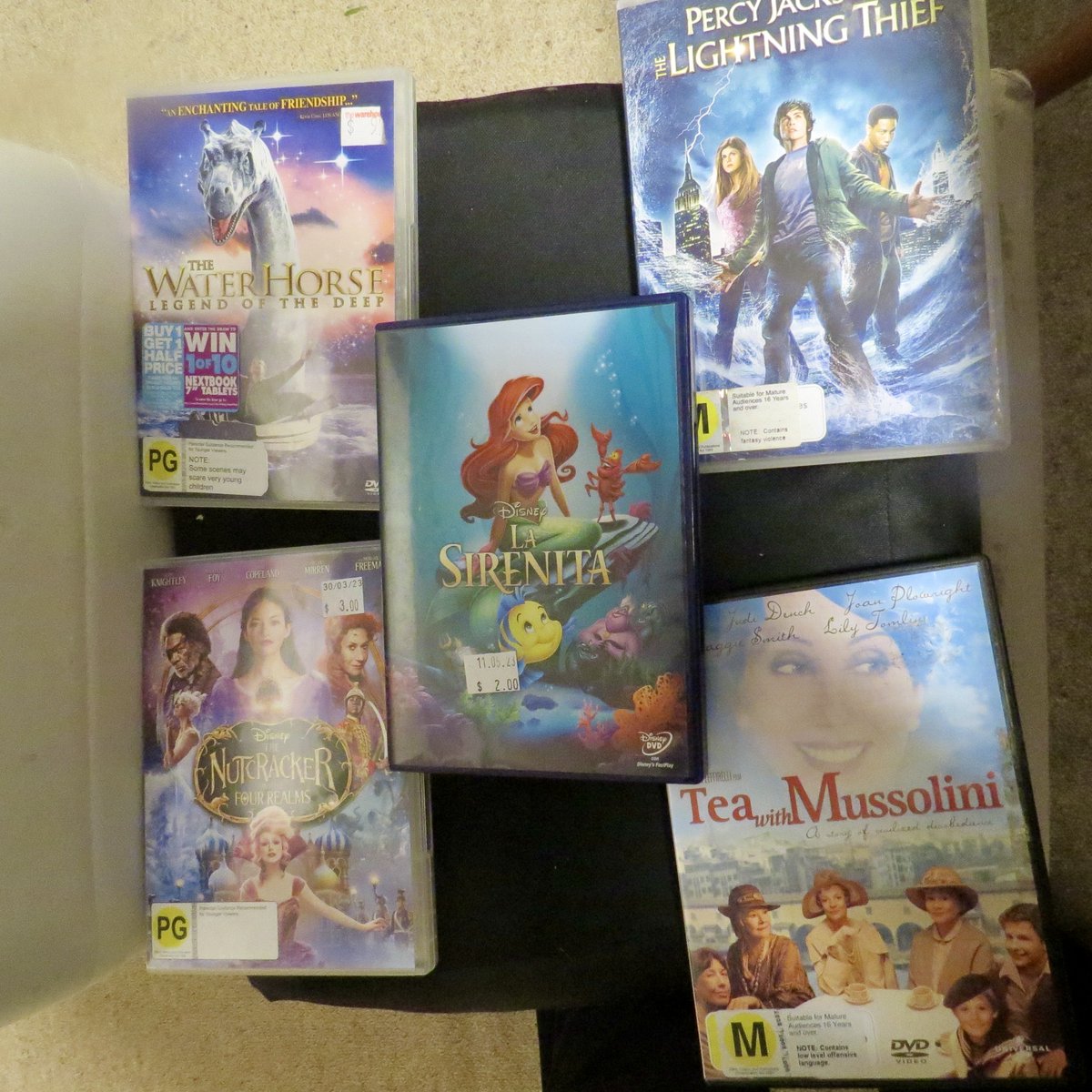 IronPapilion5's tweet photo. https://t.co/zX8f8k39V8

The above is a link for 5 DVDs but all of these images are what I have for sale on Trade Me you will find my other listings on the bottom of the page to this link. 
I have an ivory vase for sale as well. https://t.co/EafVdArLDL
