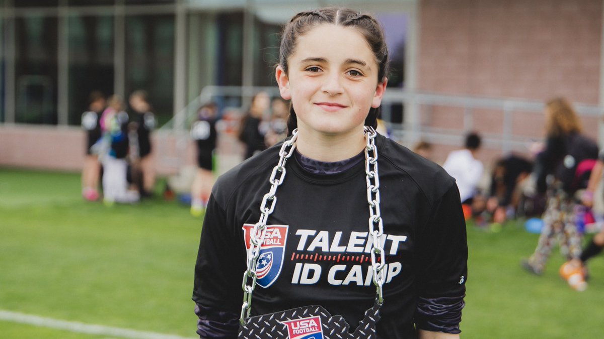 Congratulations to our Girls East Coast Talent ID MVPs! 🎉 🏈 Kaileigh Patterson 🏈 Derek House 🏈 Anyiah Crump 🏈 Myla Ramos #USAFBTalentID #FlagFootball