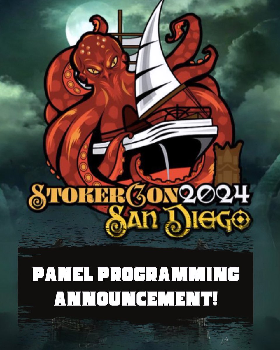 A big thanks to #Stokercon 2024 attendees who submitted panel ideas! We had hundreds of submissions but only 70-ish panel slots so it was quite a process to narrow down and balance the programming…
