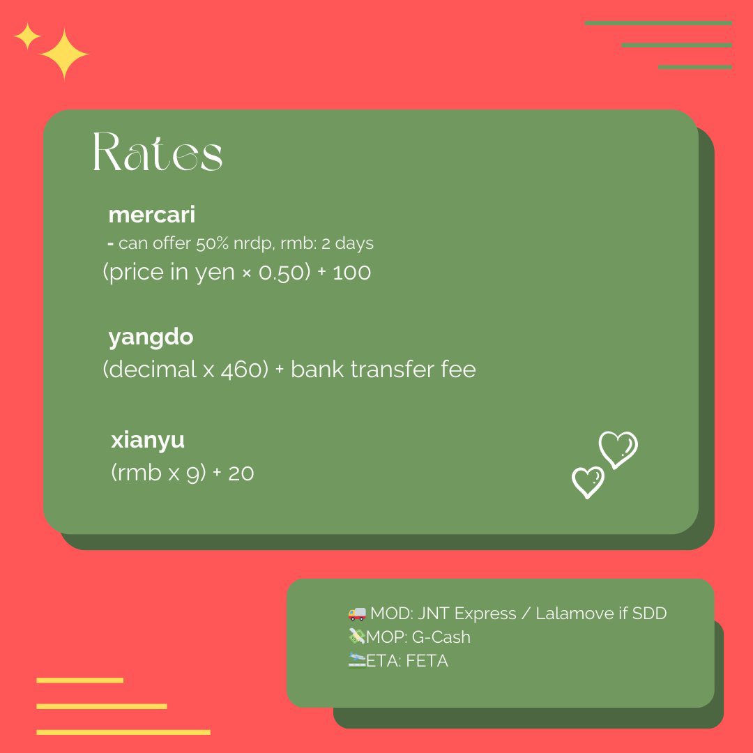 wonbinseok's tweet photo. ๐งโโ๏ธ ****
hi! i offer pahanap / pasubuy and other purchasing assistance & requests in yangdo, xianyu, and mercari.
check my links:
๐จfeedbacks: #lexkproofs
๐ฐ updates / proof of purchase : #lexkupdates
๐TNCs: https://t.co/wf8bp7jL2H
check my low rates: https://t.co/aop1F95DLG