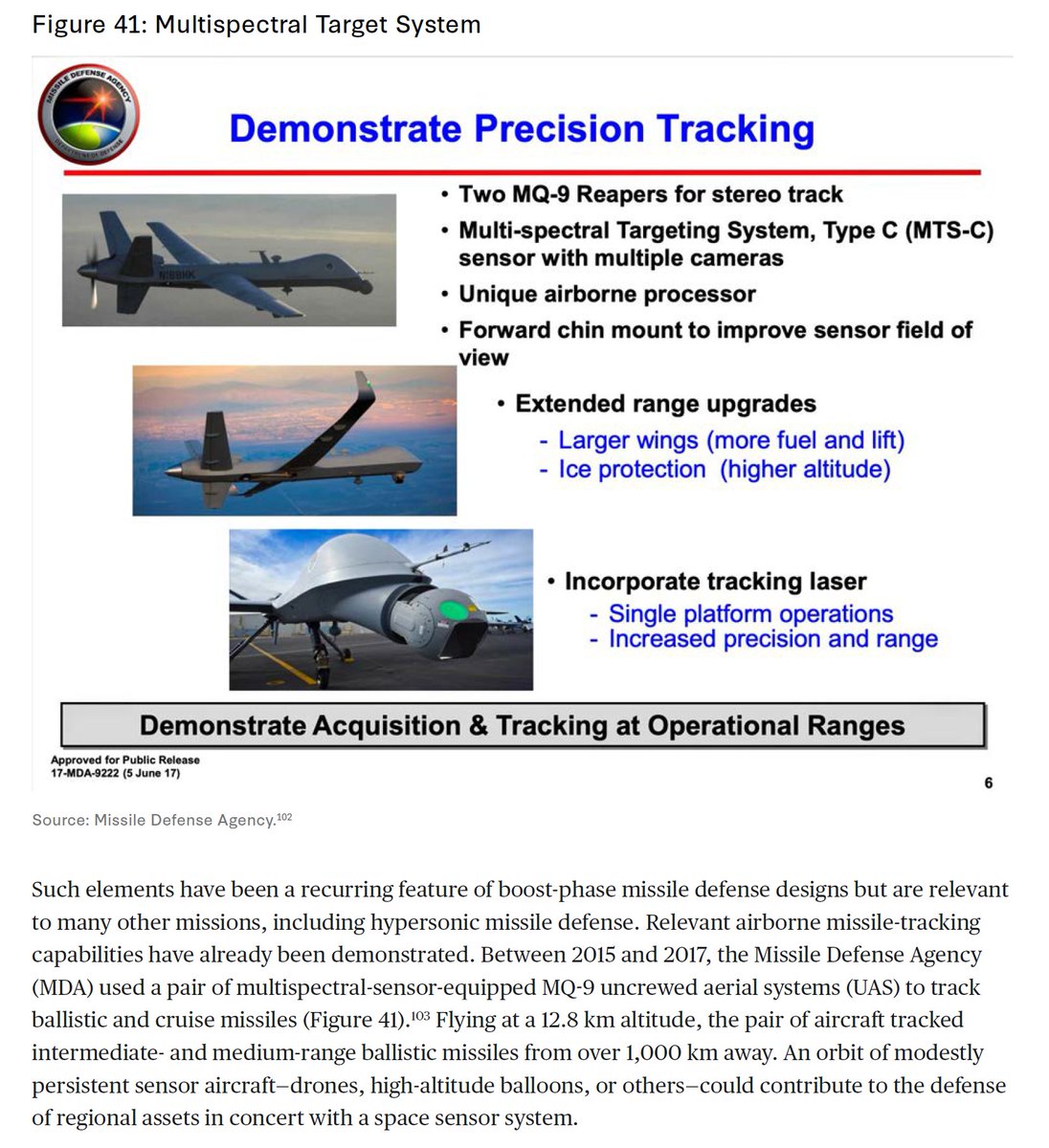 Rereading Masao's missile tracking piece. Pondering aerostats for persistent target tracking and custody.