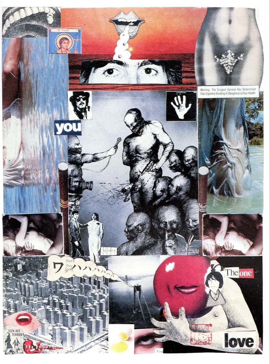 Collage by John Lennon (1975)