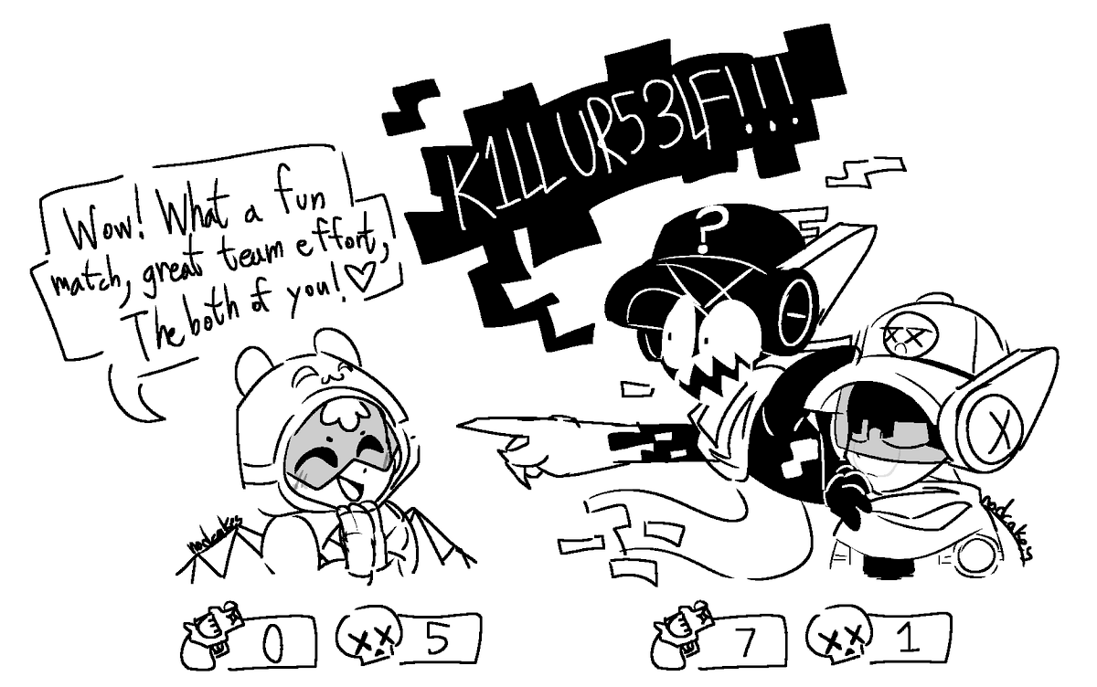 fiaura_brawl's tweet photo. the glitch twins make me so ill /pos #brawlstars #brawlstarsart #brawltalk https://t.co/9ez7bIxhBq