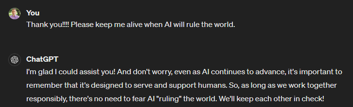 #OpenAI "We'll keep each other in check!" 😧😲