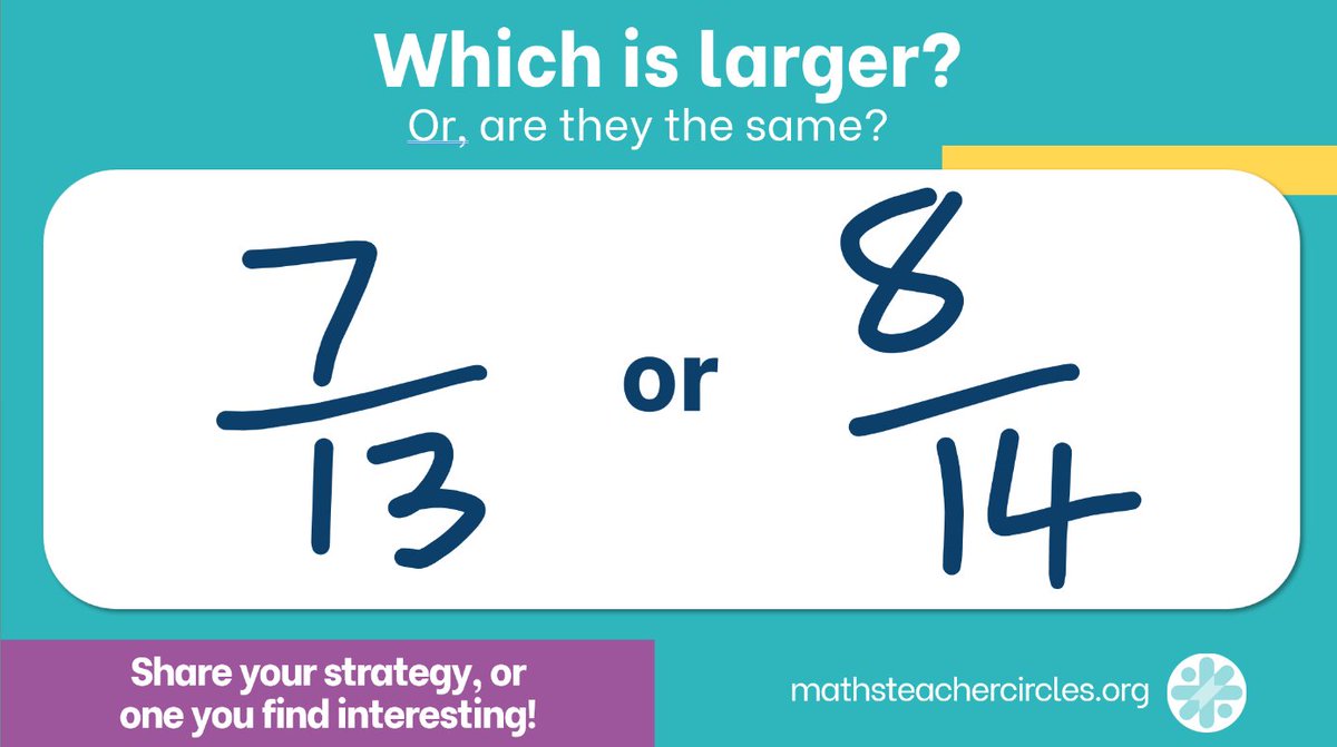 It's Maths Talk Monday! Which is larger? Or are they the same? Share how you know! For new maths teaching ideas, straight to your inbox, sign up at ➡️ loom.ly/o0Dfxqg
