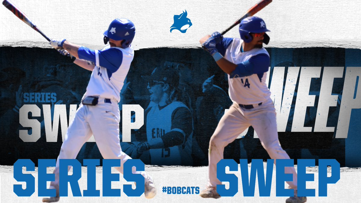 Bobcats take games 3 and 4 to complete the series sweep over MOValley! 🧹🧹🧹🧹