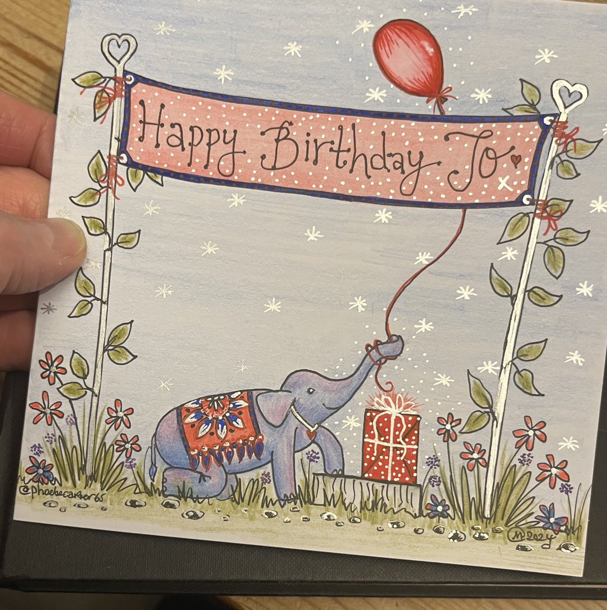 Birthday card for a lovely friend😊

#Justacard