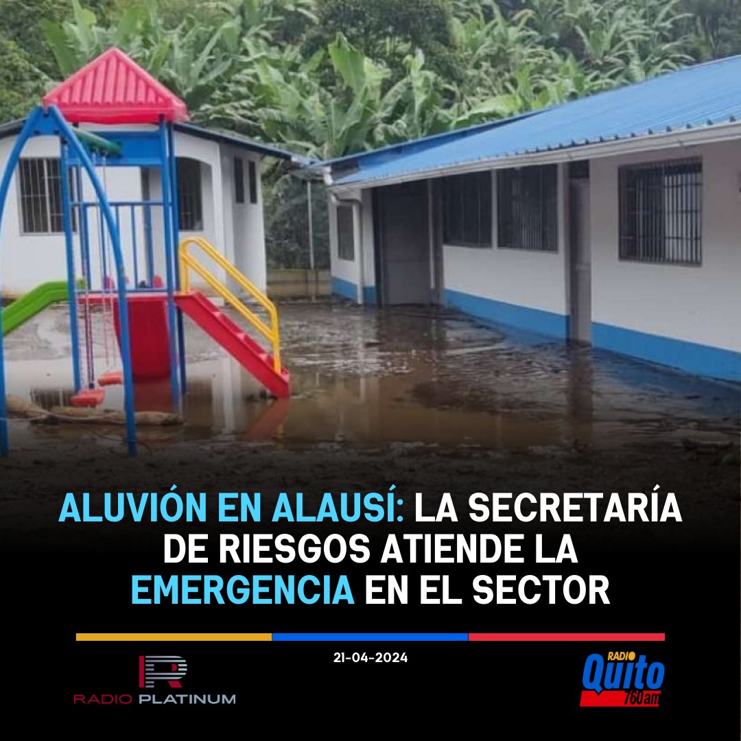 Las autoridades de la Secretaría Nacional de Gestión de Riesgos llegaron a atender el deslizamiento que ocurrió en el km 13 de la vía Bucay - Pallatanga. En el sitio colapsó uno de los ductos que conectan a la vía y se produjo un aluvión. EL TELEGRAFO