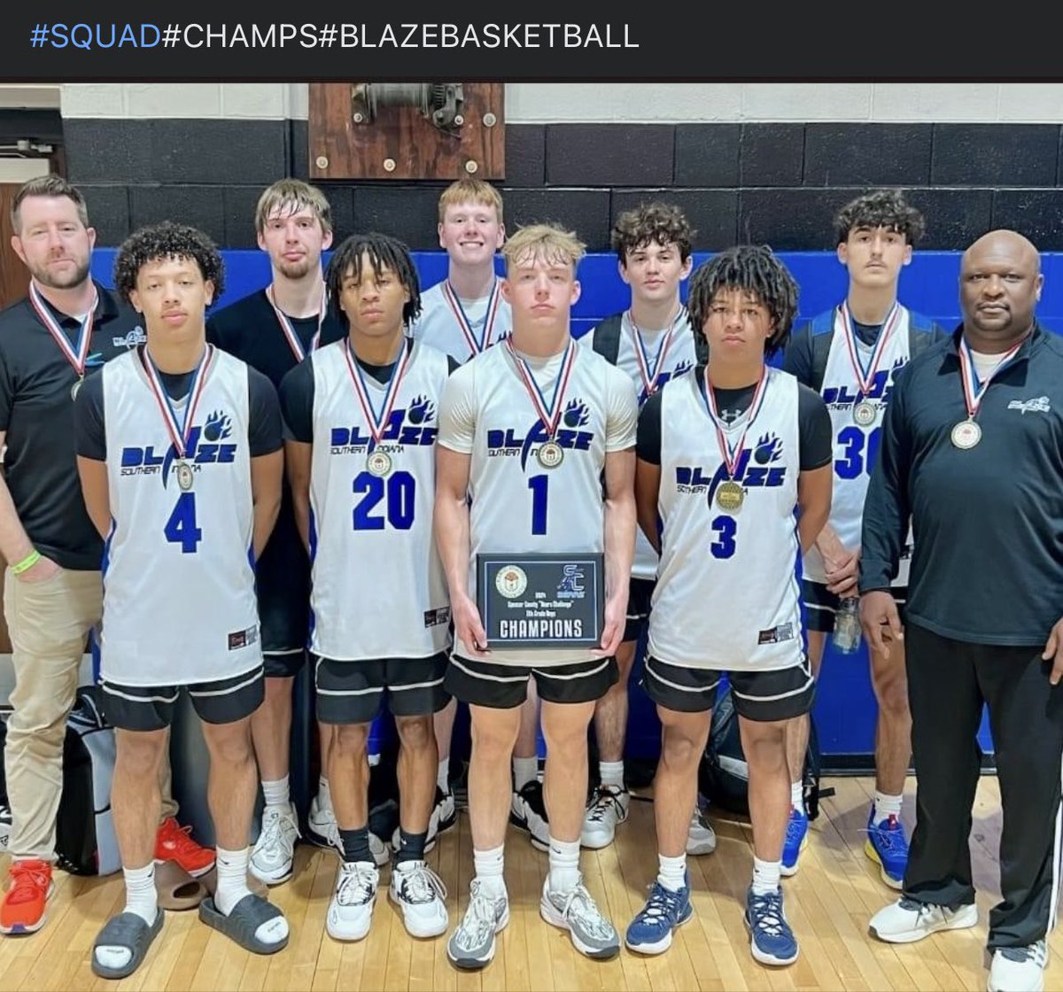 CHAMPS! 11th grade boys get it done this weekend. <a href="/BRamseyKSR/">Brandon Ramsey</a>