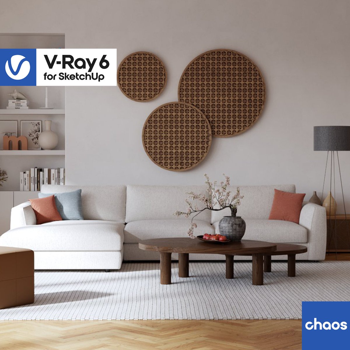 🖥️ V-Ray 6 for SketchUp now supports SketchUp 2024! 🏠 We've updated V-Ray 6 for @SketchUp to support the latest version of SketchUp and a few other fixes and improvements. 🔗 Download the hotfix today 👉 bit.ly/4cL9UyX