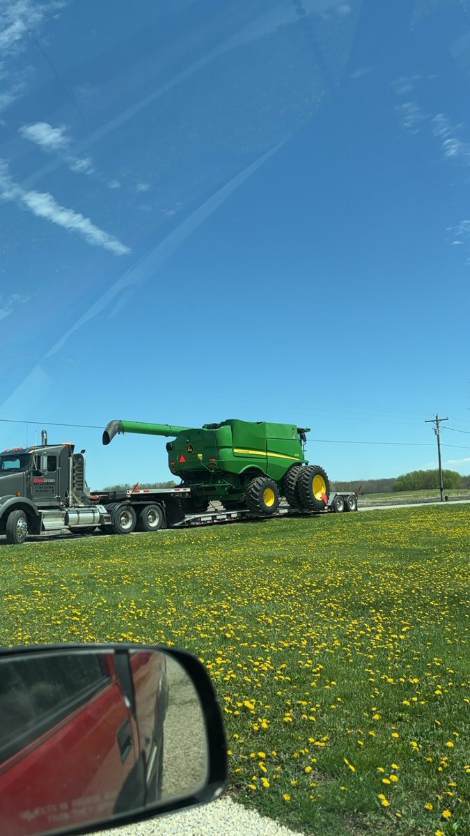 Felt good to see that big green headache head on down the road!