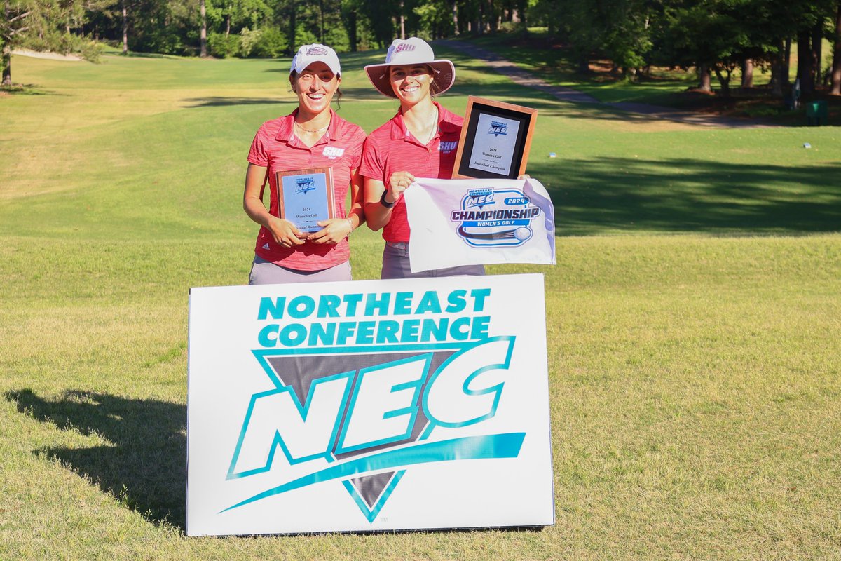 Margot Rouquette 👉 @necwgolf Individual Champ🏅 #NECWGOLF x #NECchamps🏆 PHOTO CREDIT📸: Jalisa Fulwood