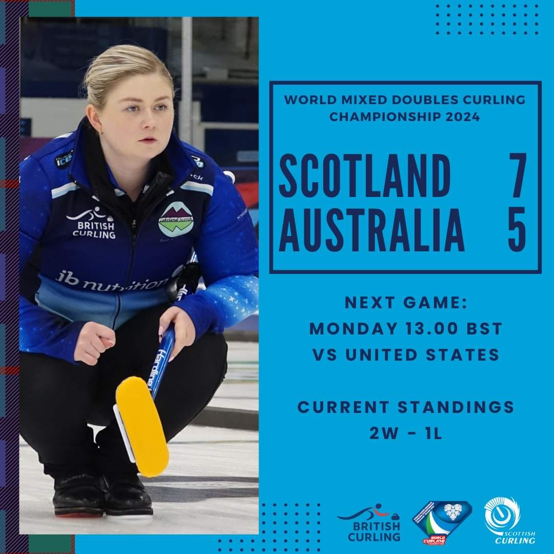 vicky_dunlop's tweet photo. Day 2... scores on the doors...
World senior men's, senior women's, and world mixed doubles curling championships.
Started and ended the day on wins, and I'm sure some learning from all of the games.
Men: 0W - 2L
Women: 2W - 0L
MD: 2W - 1L
Day 3 incoming 🥌... https://t.co/ZyLlskQVss