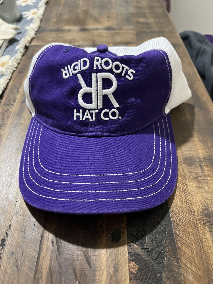 rigidrootshatco's tweet photo. This is our Purple Haze Hat, we have 6 of these hats left. DM us if you want one! https://t.co/1LXi7CzHv9