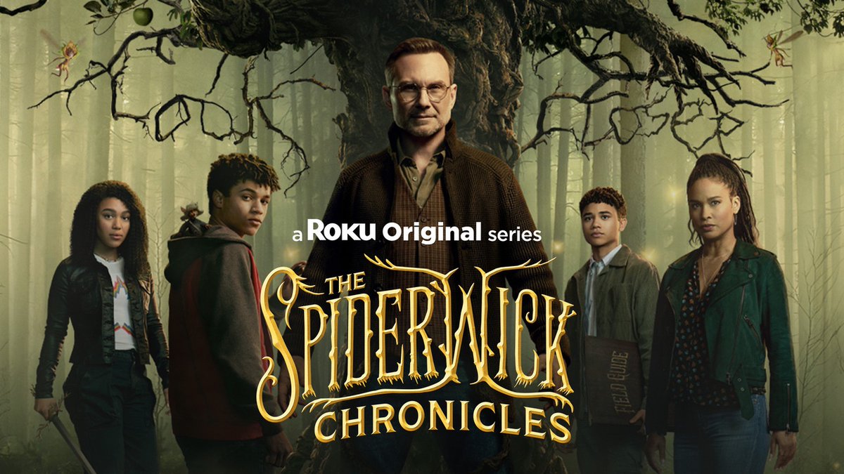 Watching The Spiderwick Chronicles on Roku. It’s not the books, nor the movie, both of which I love, but so far it’s a lot of fun. Happy for @TonyDiTerlizzi & @hollyblack