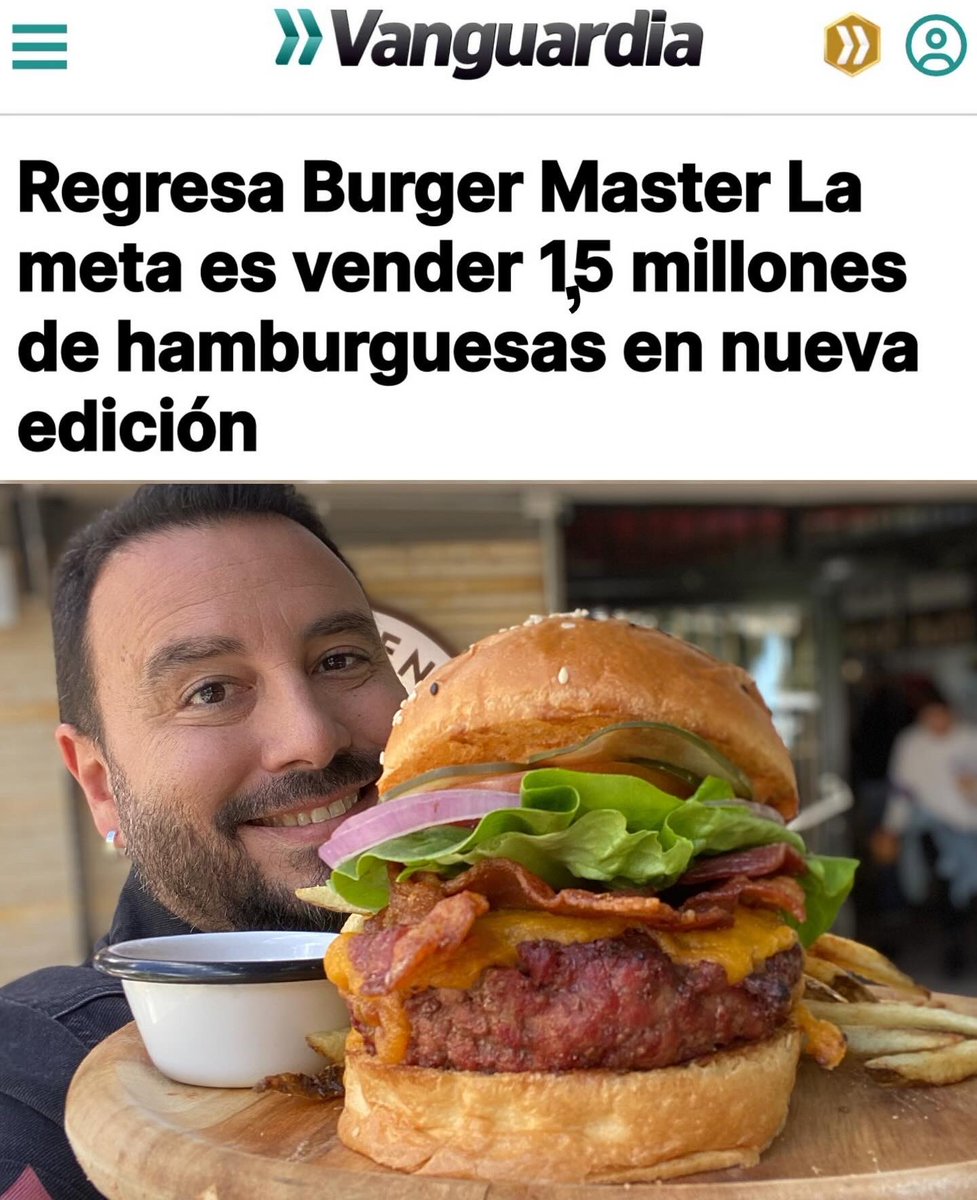 tuliorecomienda's tweet photo. 8 DÍAS! SOLO FALTAN OCHO DÍAS PARA QUE EMPIECE LA FIESTA MÁS GRANDE DEL AÑO: así lo ha reportado la prensa del país.

VUELVE el BM: desde el próximo lunes 29 de abril y hasta el domingo 5 de mayo con las hamburguesas más increíbles de tu ciudad a 18mil pesos para que puedas probar un montón y escoger tus favoritas. Encuentra los participantes en la aplicación TULIO Recomienda o en la página web.