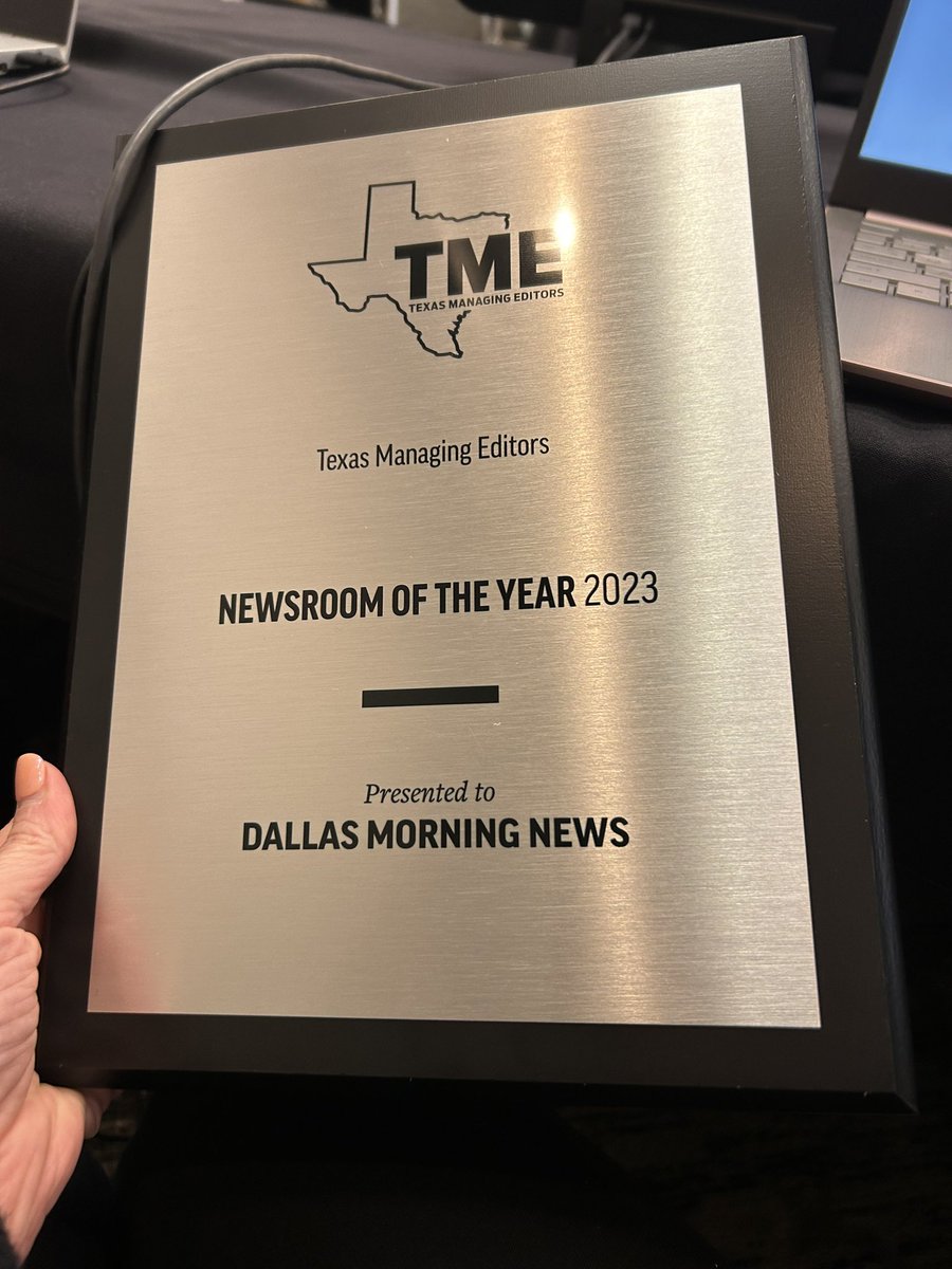 Beyond proud of @dallasnews for this @TexasEditors honor. Our newsroom is packed with talent and we’re hiring. @KatriceRHardy and I would love to hear from driven, dogged, relentless journalists ready to rock it with us …snewscorporation.mua.hrdepartment.com/hr/ats/JobSear…