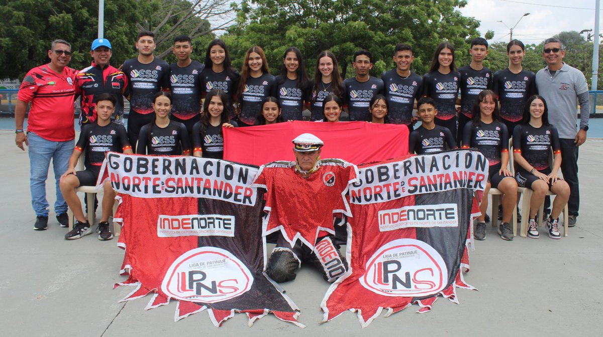 PatinajeNdS's tweet photo. La selección Norte de Santander de patinaje que representará al departamento en el próximo Campeonato Interligas, ya tiene definida la nómina que afrontará este evento de la Federación Colombiana de Patinaje....
https://t.co/3fsj3jyytV https://t.co/sbwnFSFV2v