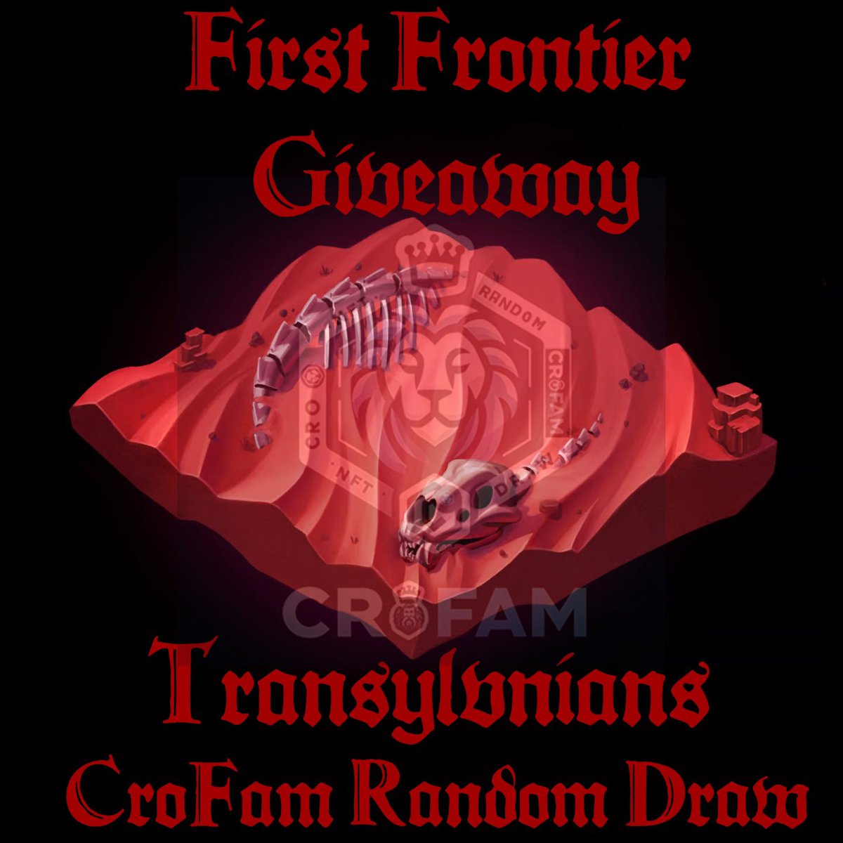 Greetings dear X family ✨ The next Transylvanians CroFam Random Draw giveaway is on Wednesday, April 24th 2024 at 2:00 🕑 pm PST here is the prize 🏆 #FirstFrontier land from @cryptocomnft @foxworthm91 will announce the lucky 🍀 winner. #Transylvanians #crofam  #randomdraw 🎁