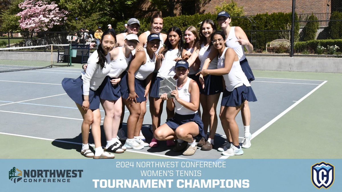The Whitman Blues are the 2024 NWC Women's Tennis Tournament Champions and will earn the automatic qualifier into the NCAA Tournament! Congratulations <a href="/Whitwomentennis/">Whitman Women’s Tennis</a>!