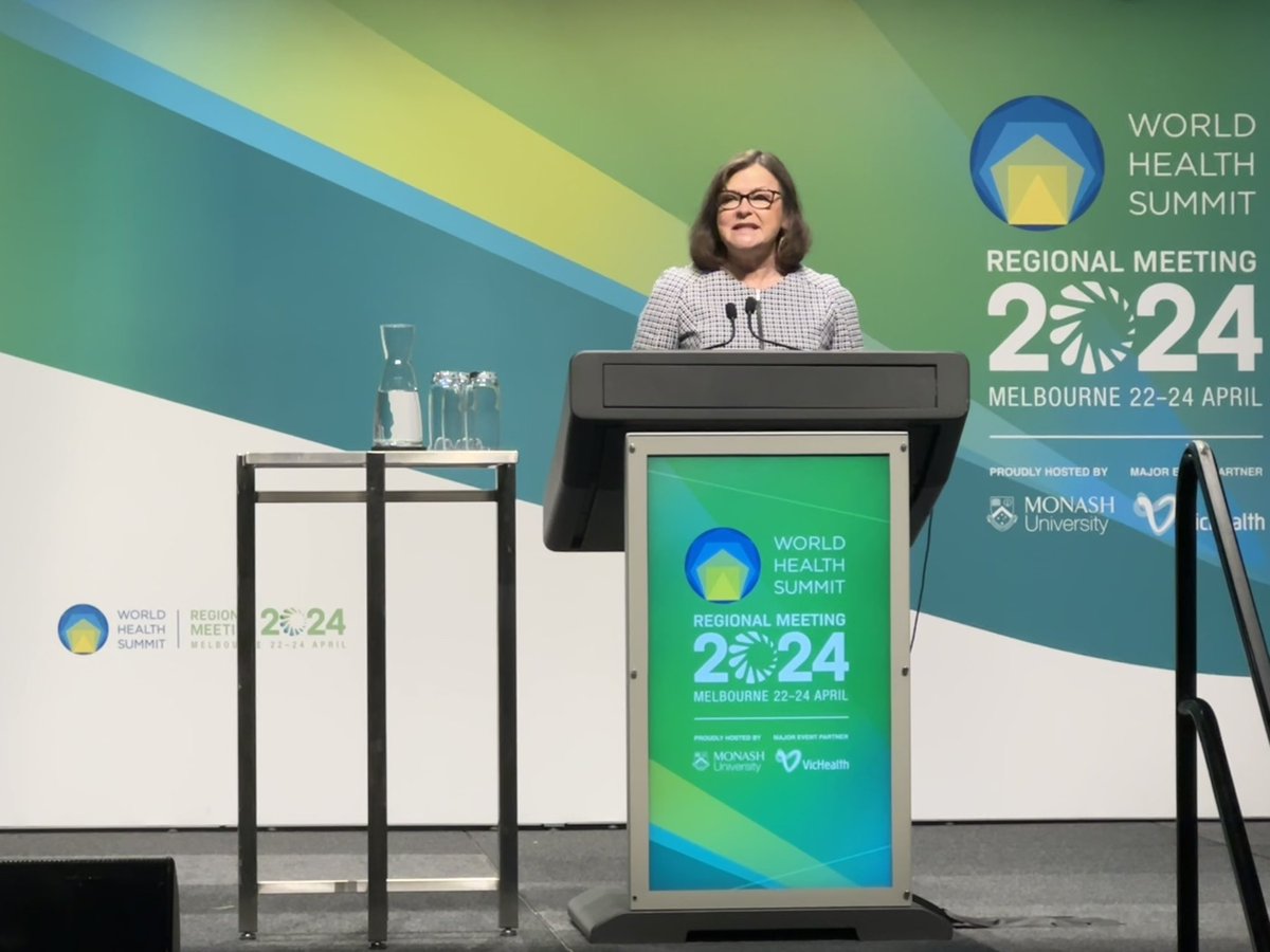 “The flip side of challenges is the set of opportunities. (…) The summit brings together experts to address our countries’ most critical health challenges.” @gedkearney, Assistant Minister of Health and Aged Care, Australian Government🌏