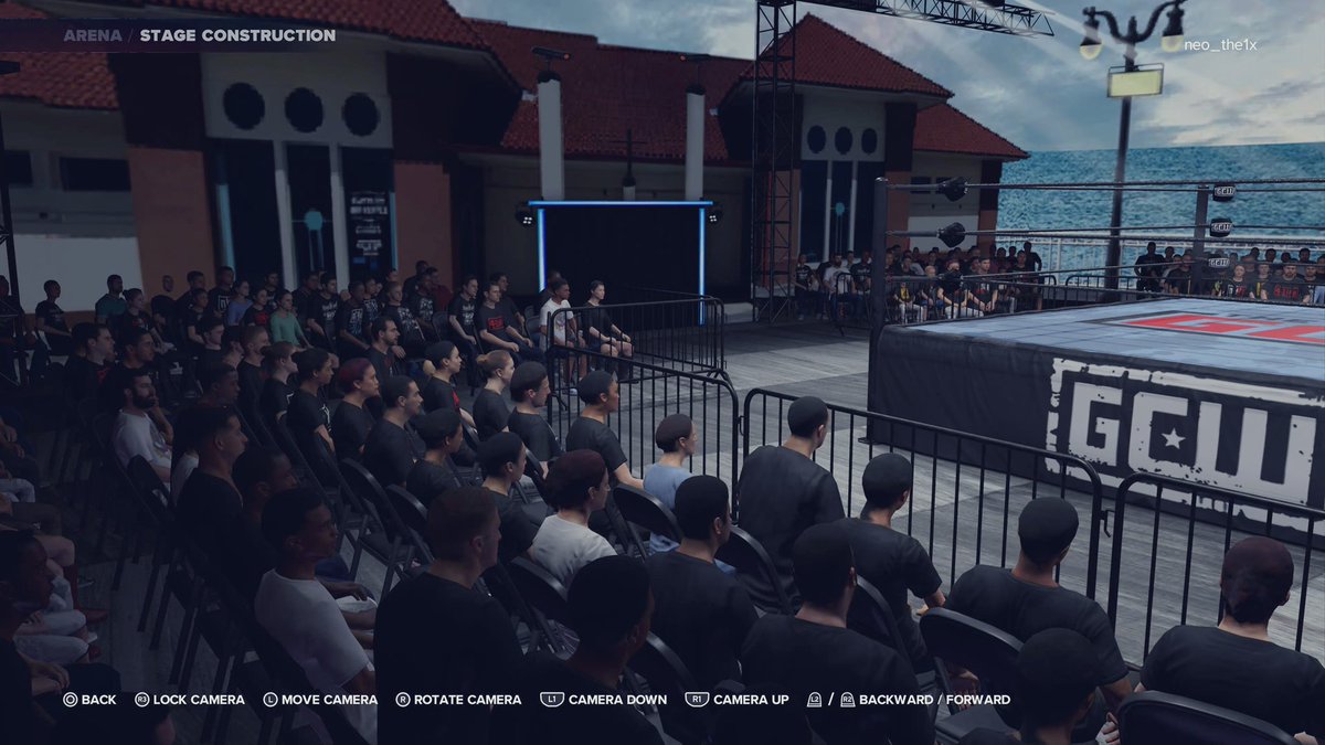 Check out the updated entrance tunnel! 👀 #gcw #WWE2K24