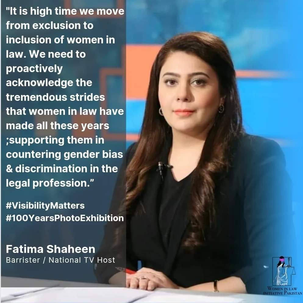 Barrister @FatimaShaheen14 shares her thoughts on the 100 years photo exhibition happening from April 25 to 27 at Alhamra Lahore. #VisibilityMatters