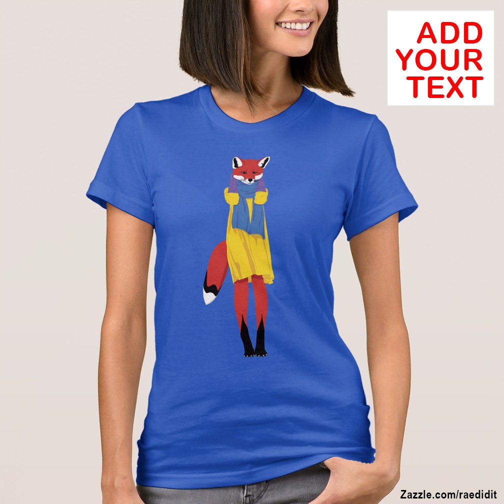 Foxy Lady! zazzle.com/foxy_lady_t_sh… #foxy #ladylike #fashionfox #cartoon #womentshirt #personalizedgift #gift #Zazzle