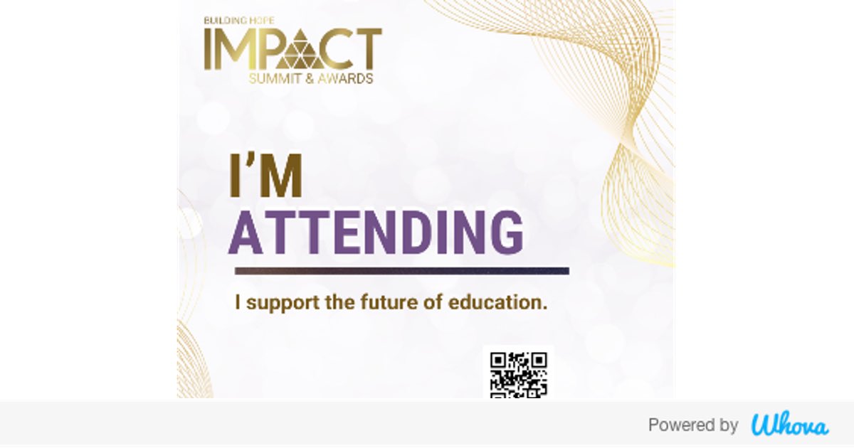 Hi! I'm attending Building Hope 3rd Annual Impact Summit &amp; Awards #BuildingHopeImpact24. Let's start connecting with each other now.  - via Whova event app whova.com/whova-event-ap…