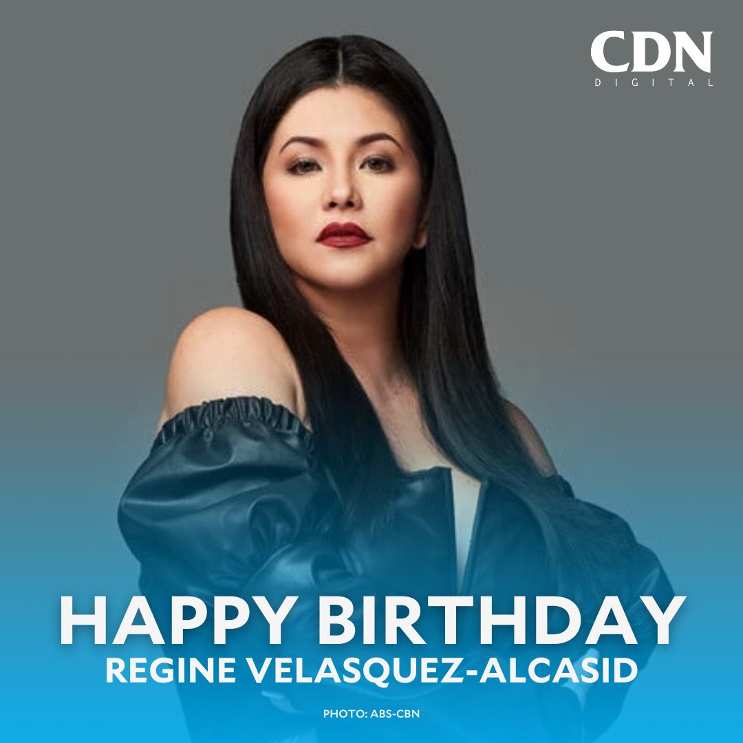 A blessed birthday to the Asia's Songbird, Regine Velasquez. You have surely made the country proud with your powerful voice. #CDNDigital